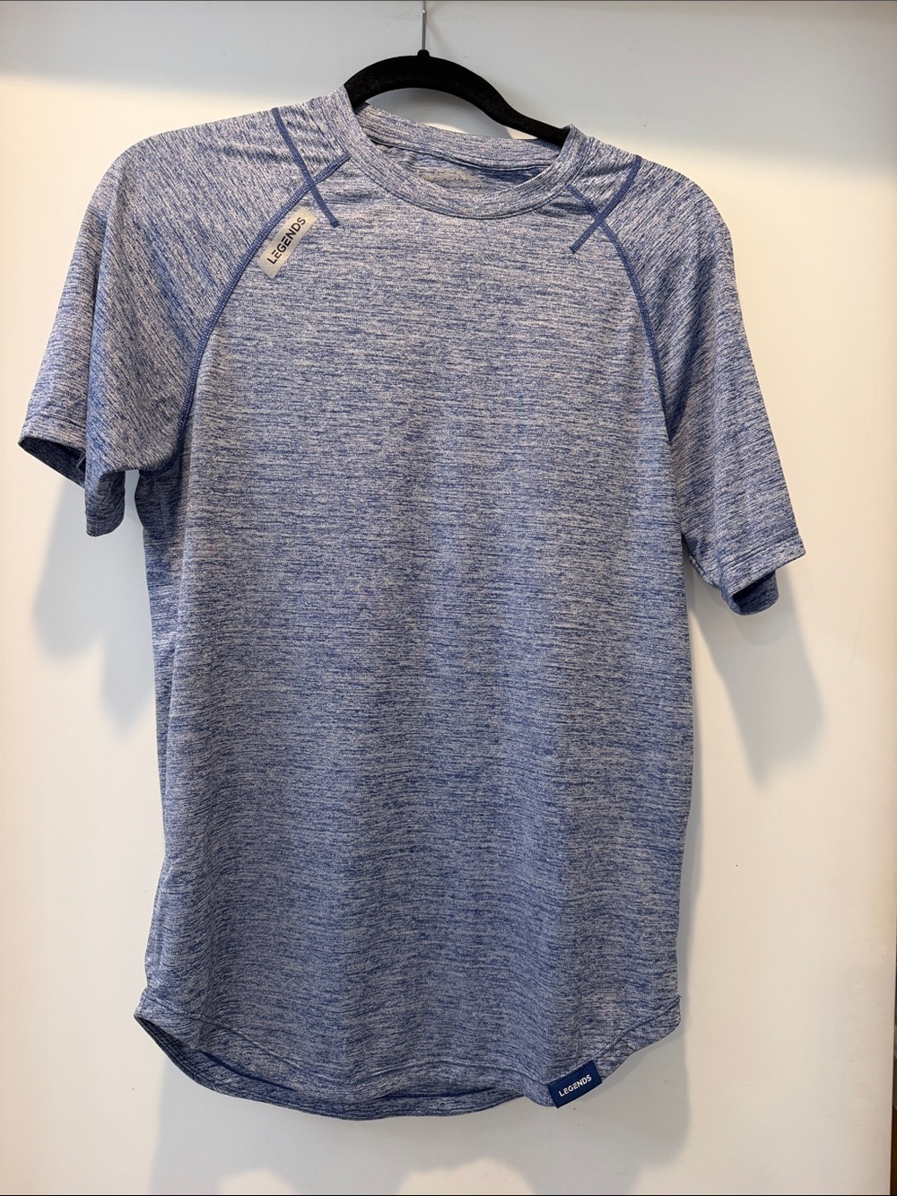 Men's Legends Heathered Light Blue Enzo Tee